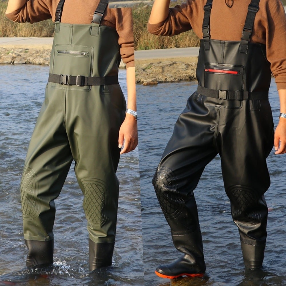 Fishing Waders - Duurzaam PVC Vispak Waterdicht Verdikt Ontwerp