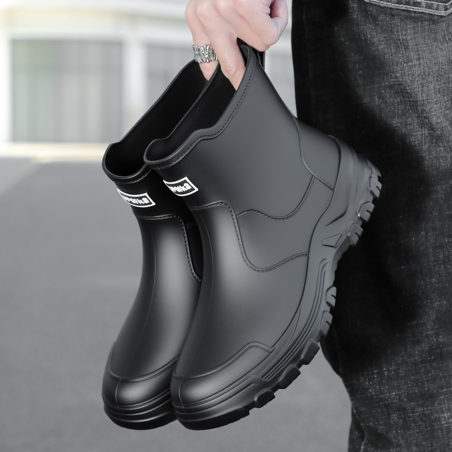 Fishing Waders - Modieuze nieuwe stijl heren regenlaarzen tot