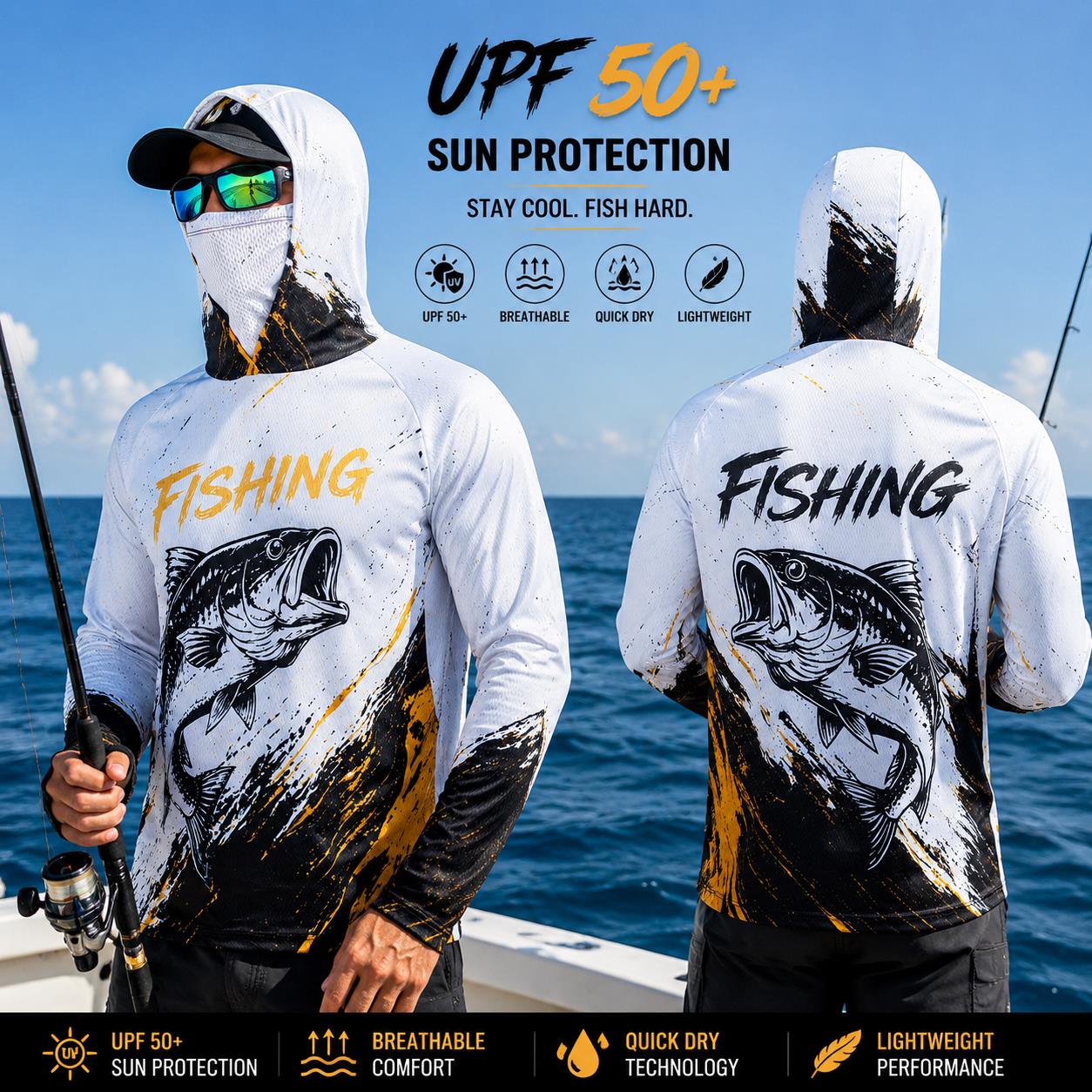 Outdoor zonbeschermende lange  - Fishing Mask Sun Protection recensie en prijs
