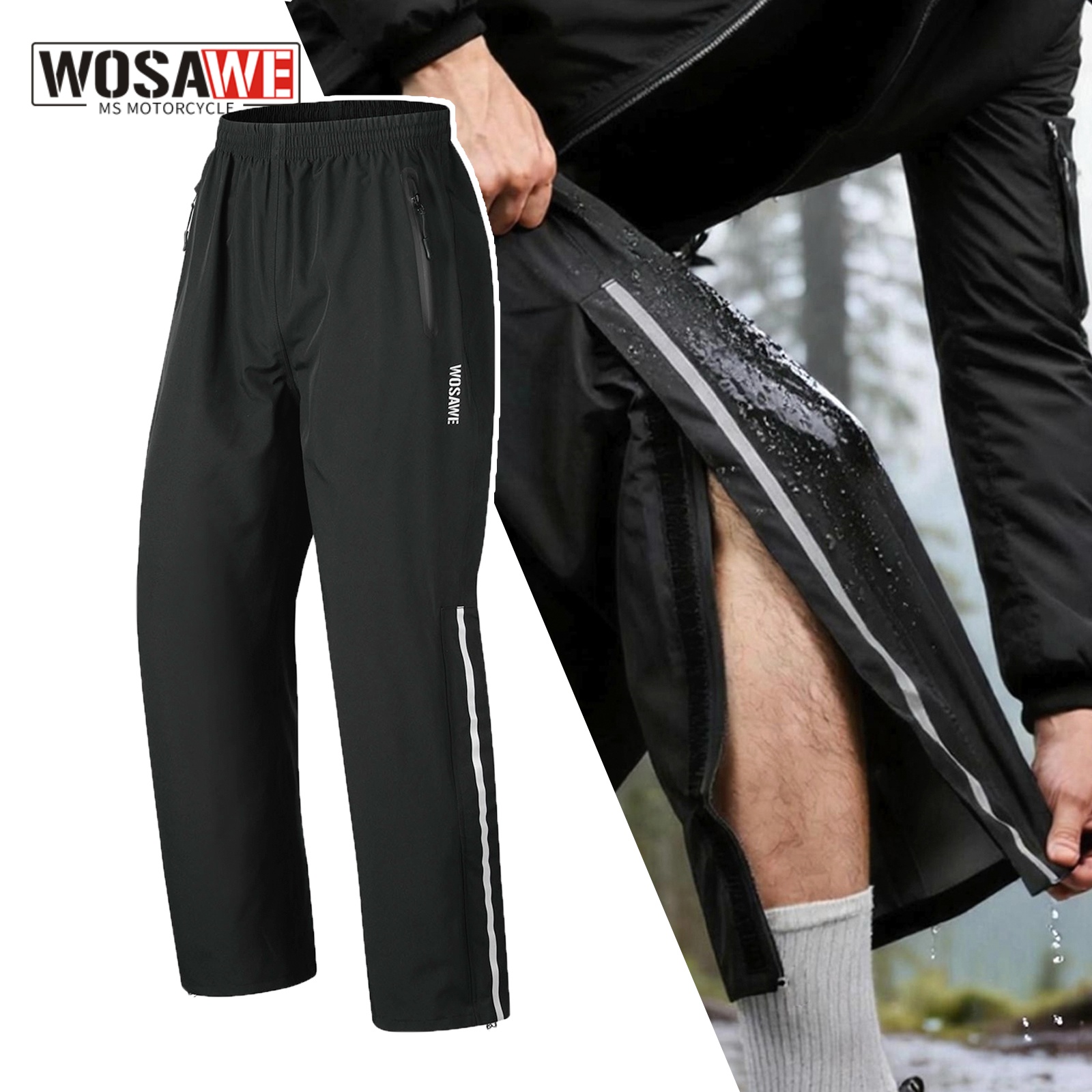 WOSAWE Regenbroek Winddicht He - Fishing Pants Waterproof recensie en prijs