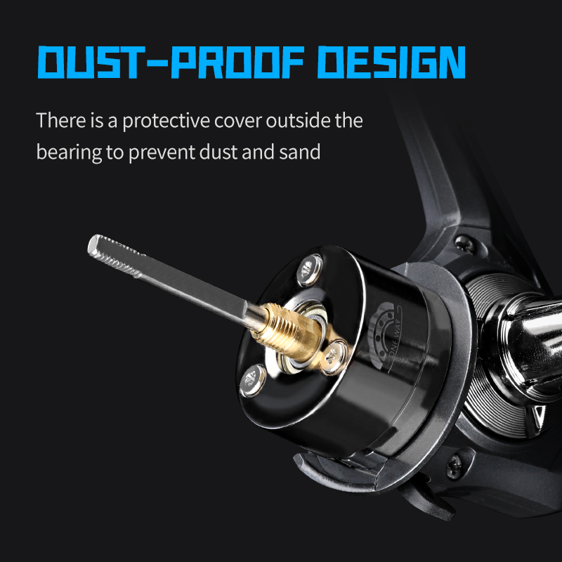 DEUKIO Spinning Visreel 2000-7 - Daiwa Reel Fuego recensie en prijs